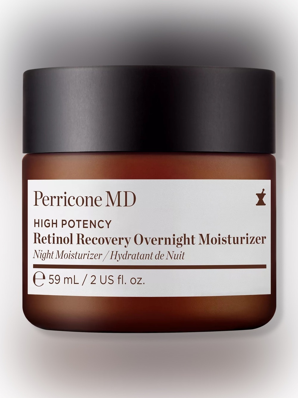 Perricone MD High Potency Retinol Recovery Overnight Moisturizer 2floz/59ml New